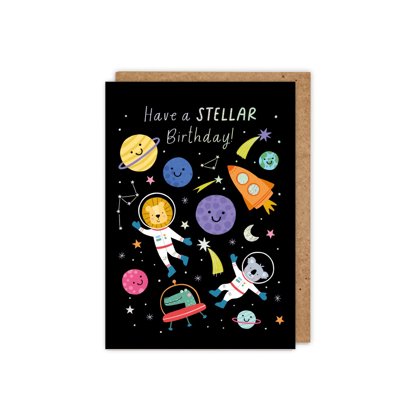 Stellar Birthday Children's Card