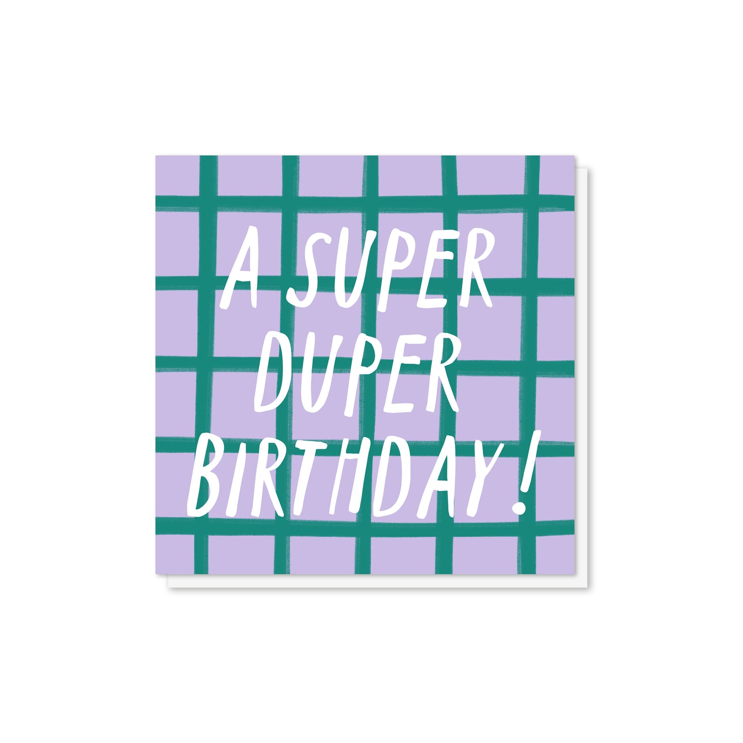 A Super Duper Birthday! Card for Him