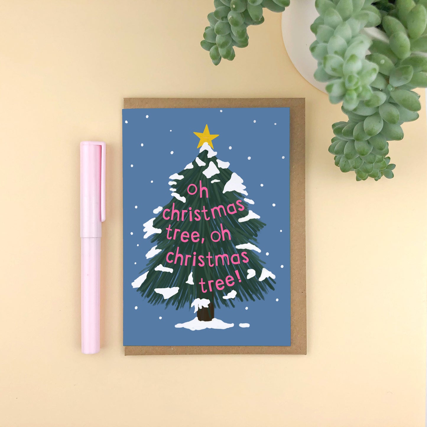 Oh Christmas Tree Card