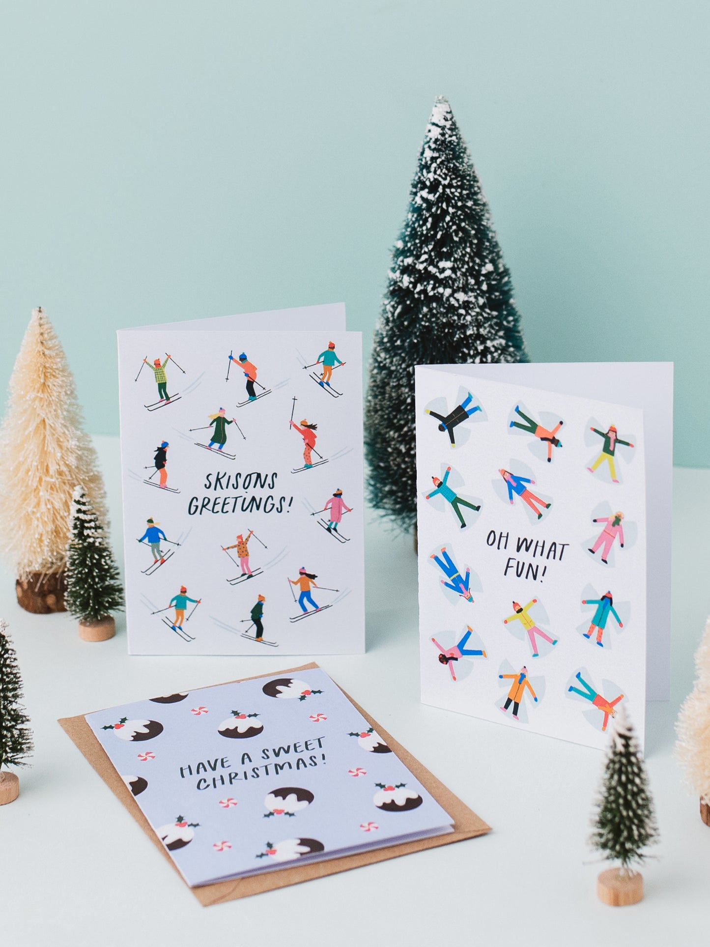Have a Sweet Christmas! Christmas Pudding Card