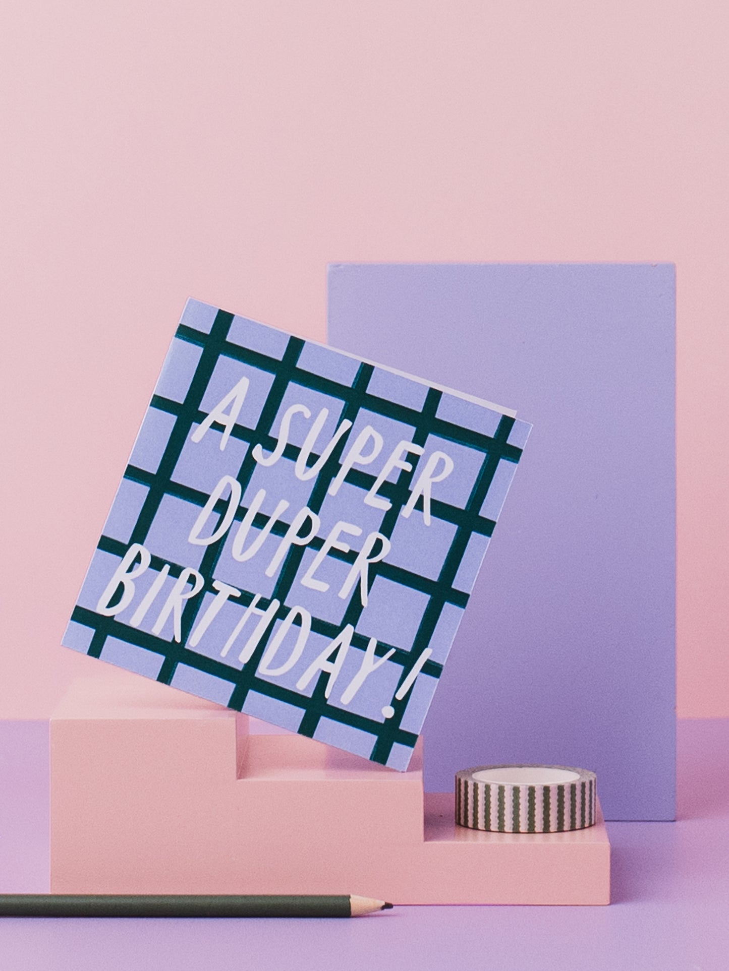 A Super Duper Birthday! Card for Him