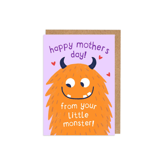From Your Little Monster Card