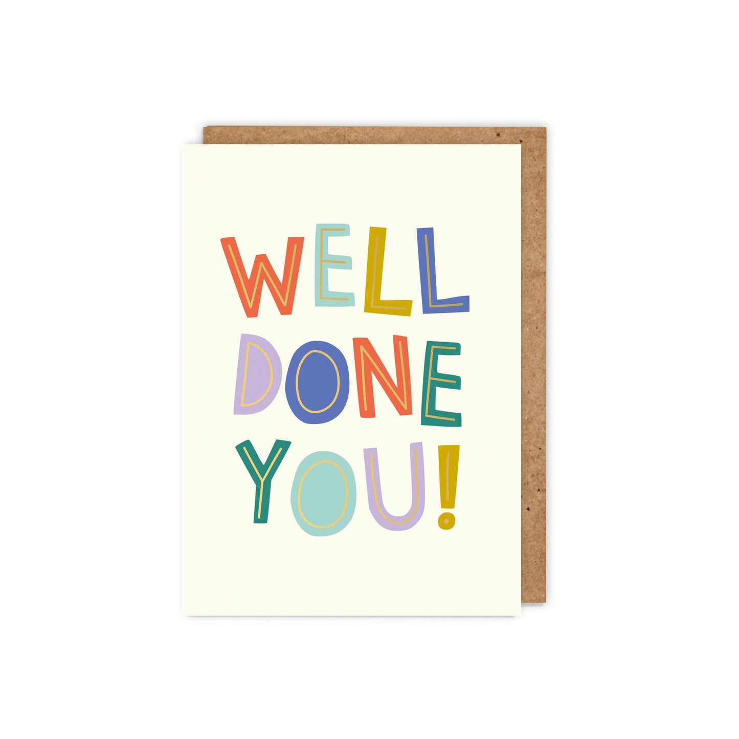 Well Done You! Gold Foil