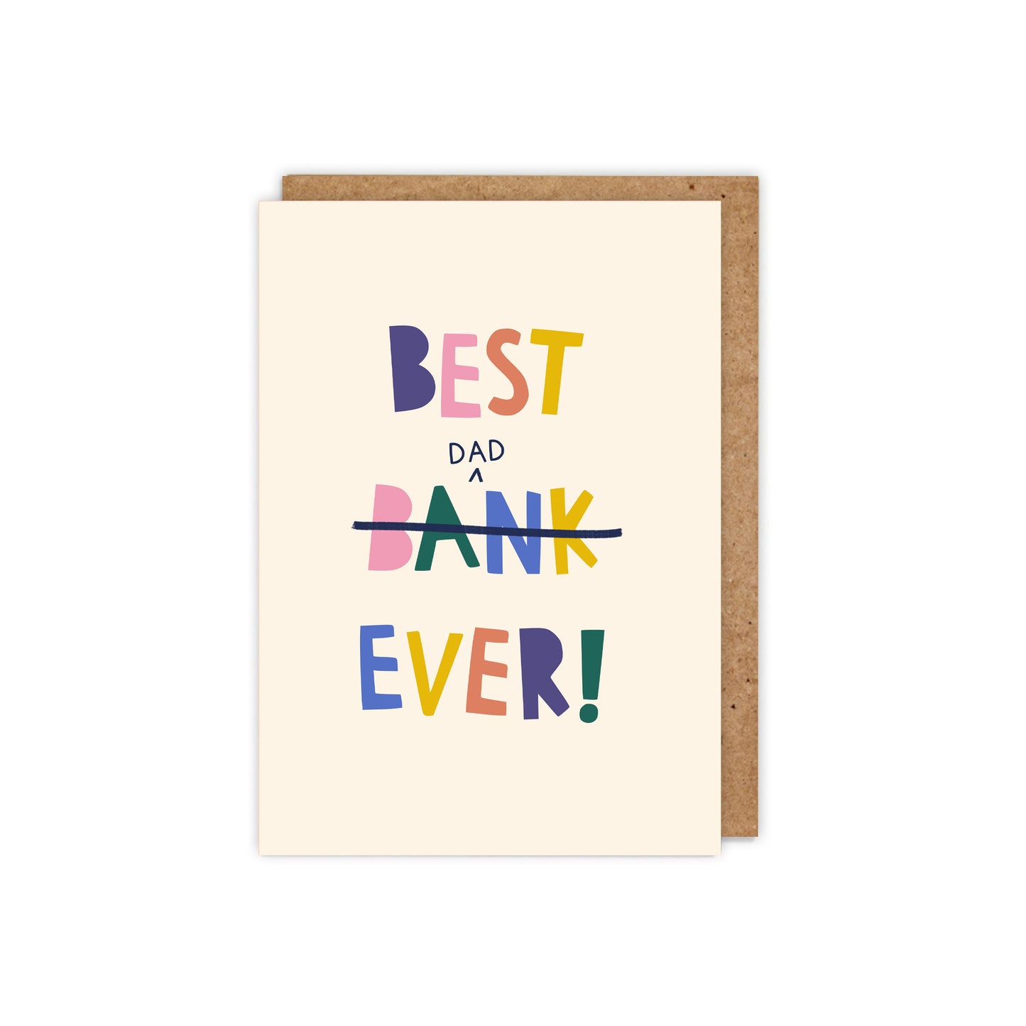 Best Bank (dad) Ever! Father's Day card
