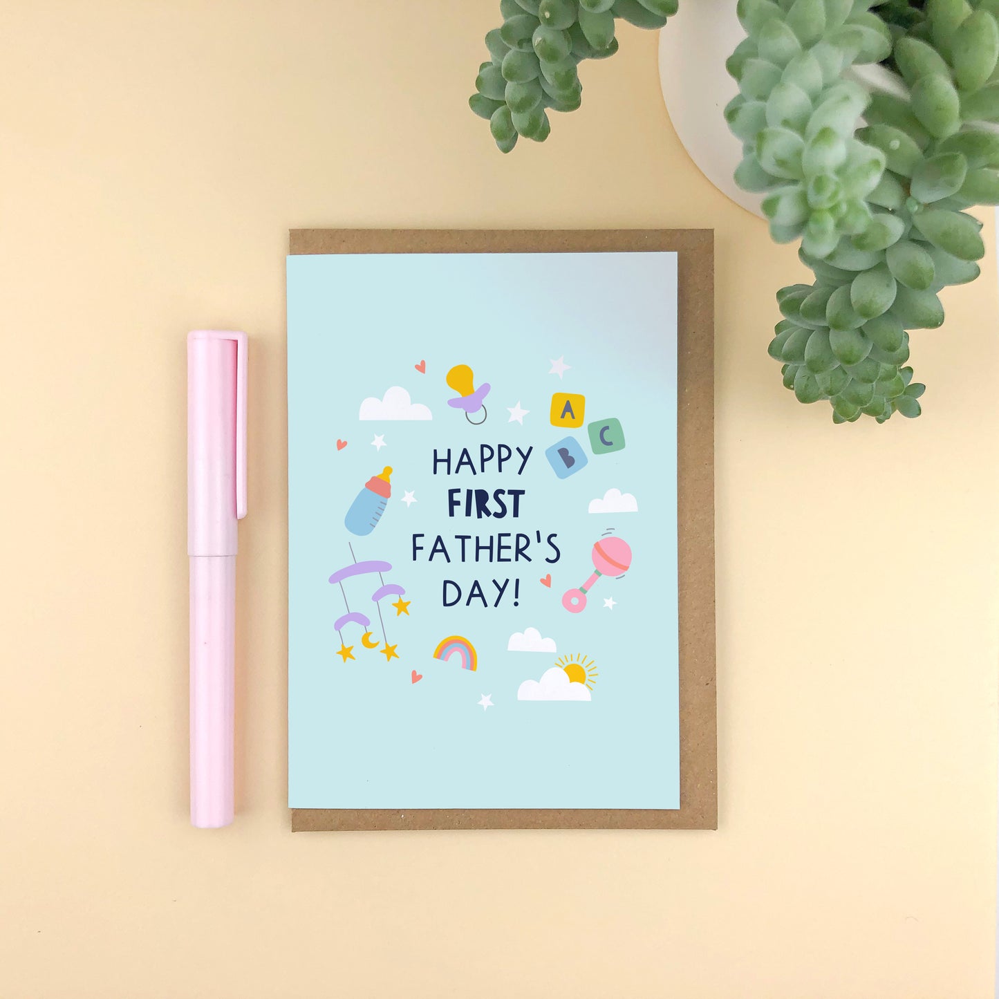 Happy First Father's Day! Father's Day Card