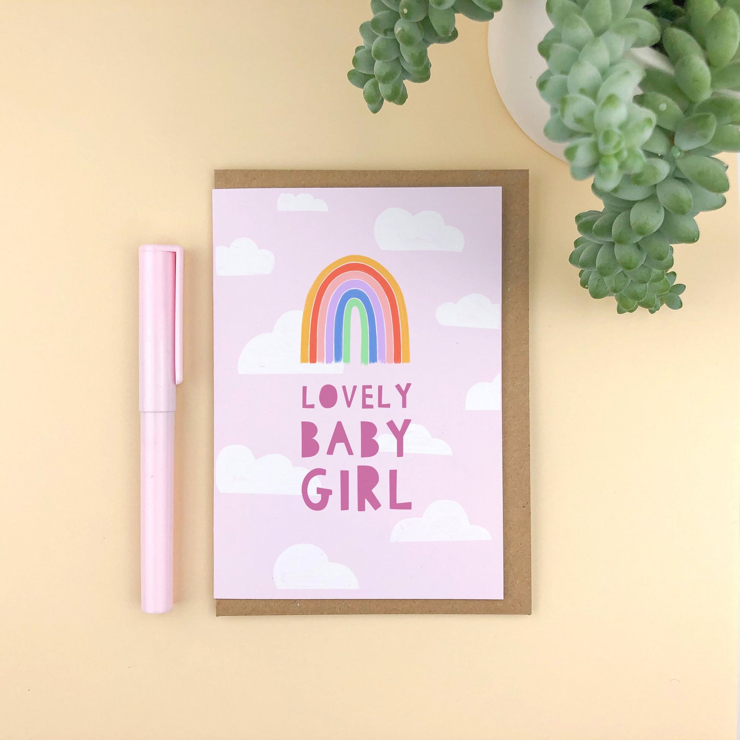 Lovely Baby Girl Card