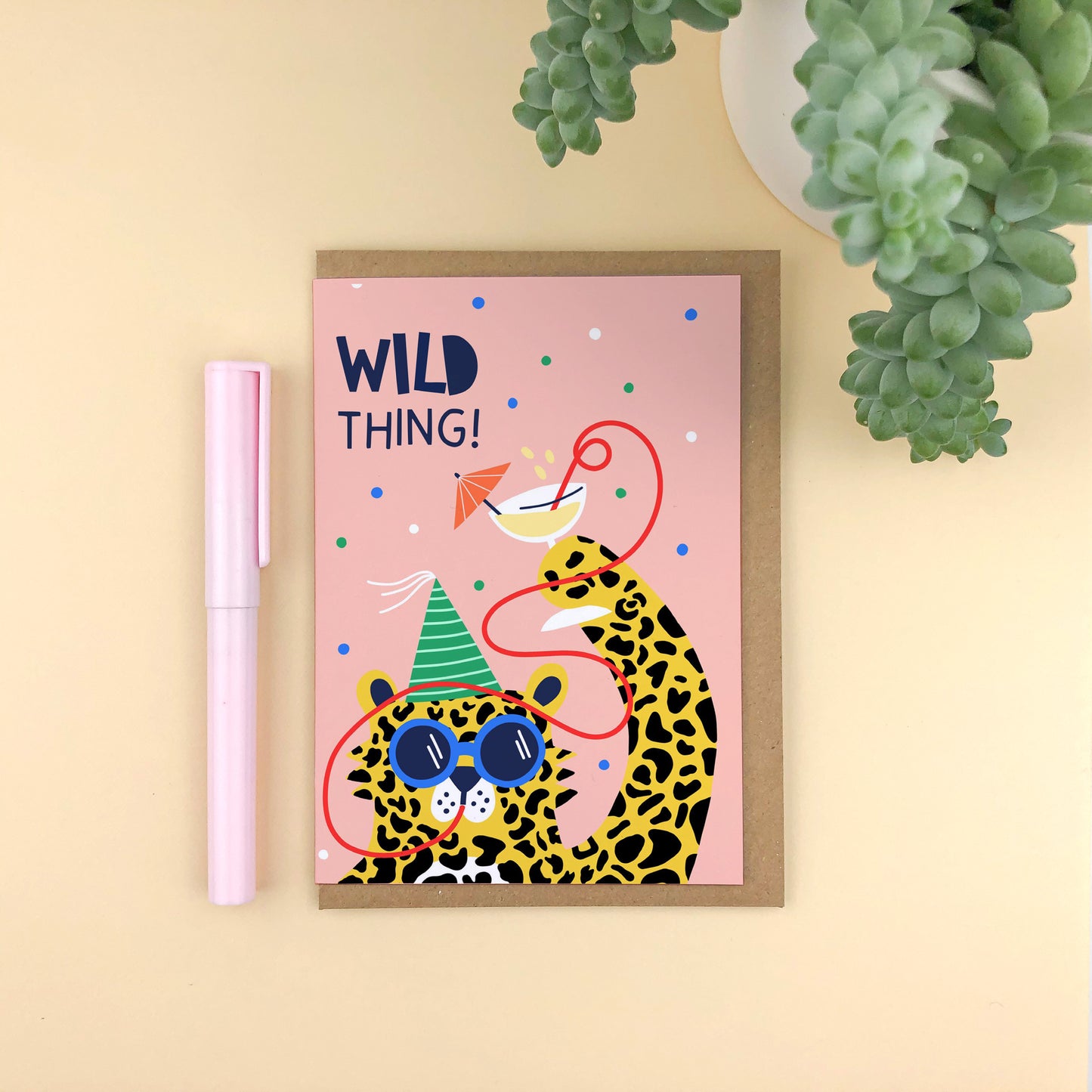 Wild Thing! Birthday Card