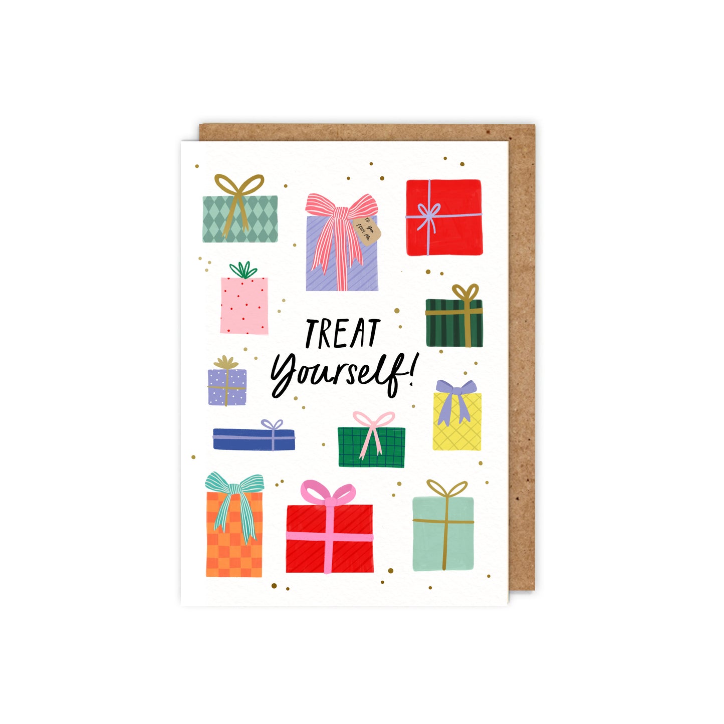 Treat Yourself! Birthday Card