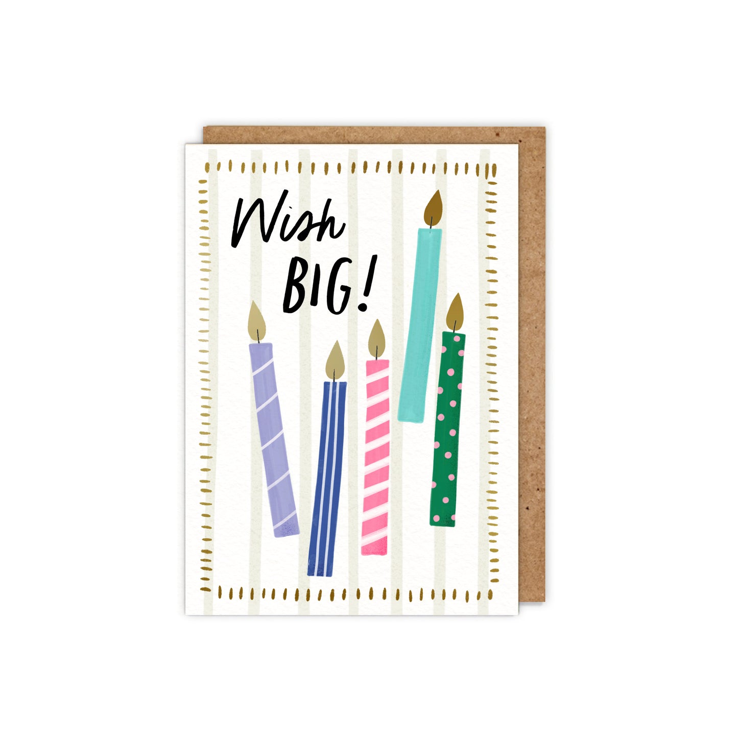 Wish Big! Foiled Birthday Card