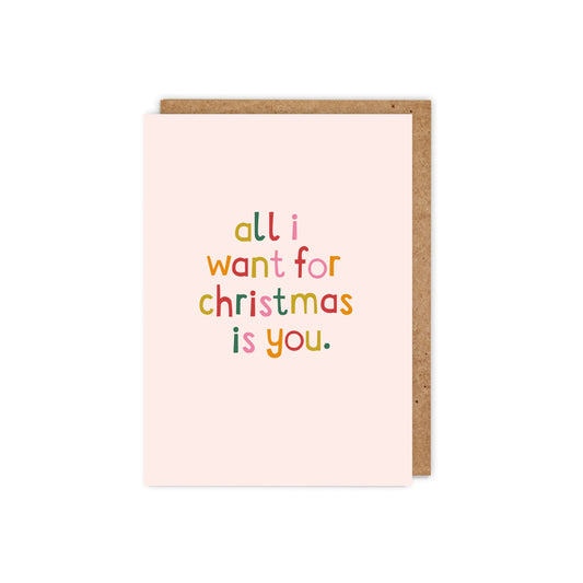 6 pack- All I want for Christmas is you