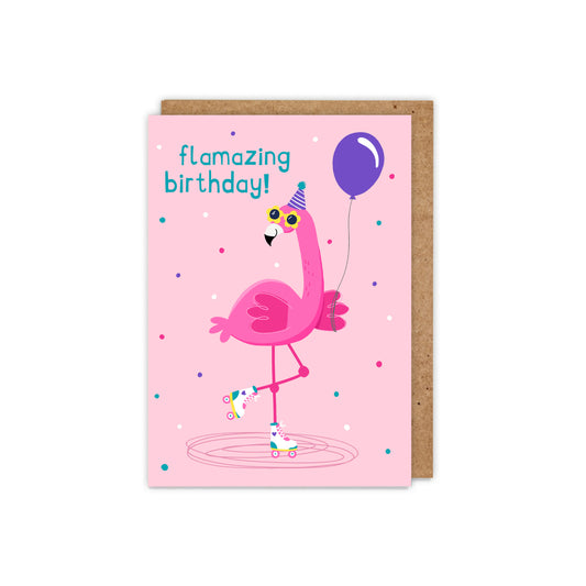 6 Pack Flamazing Birthday Card