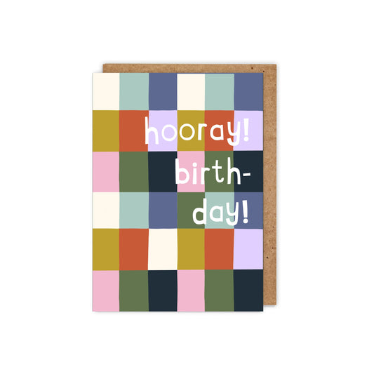 6 pack- Hooray! Birthday Grid- Spot Gloss
