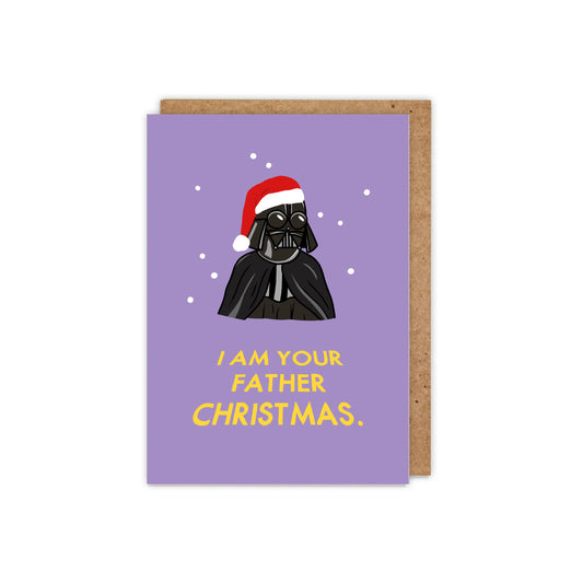 6 Pack I am Your Father Christmas Card