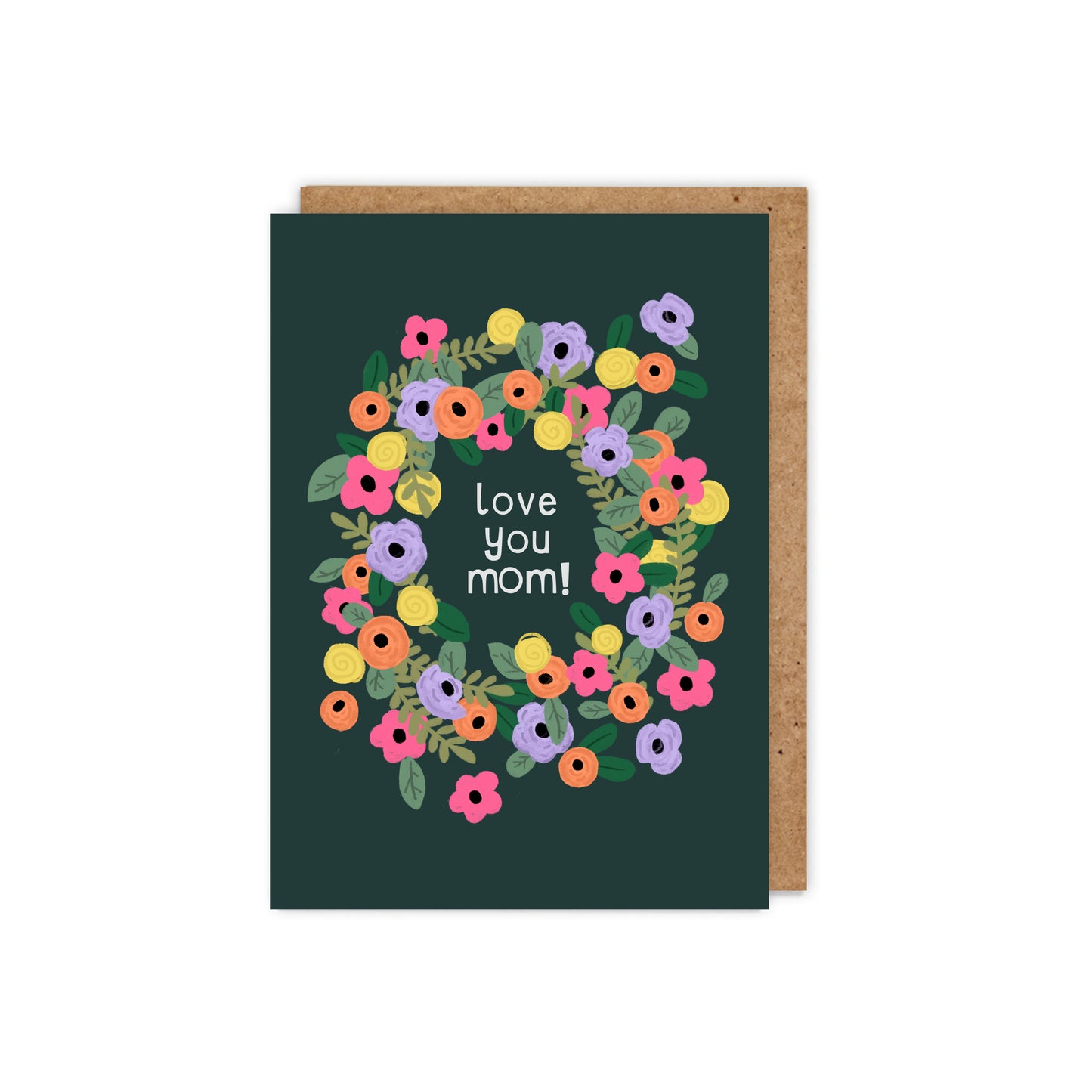 Love you Mum Floral Card