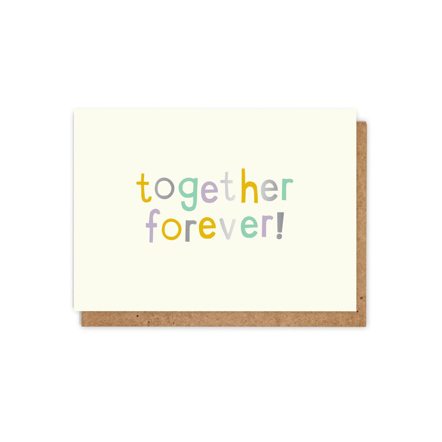 Together Forever! Silver Foil