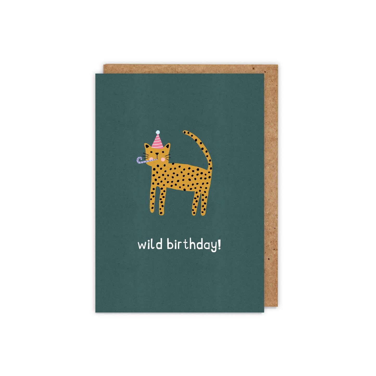 Wild Birthday! Leopard Birthday Card