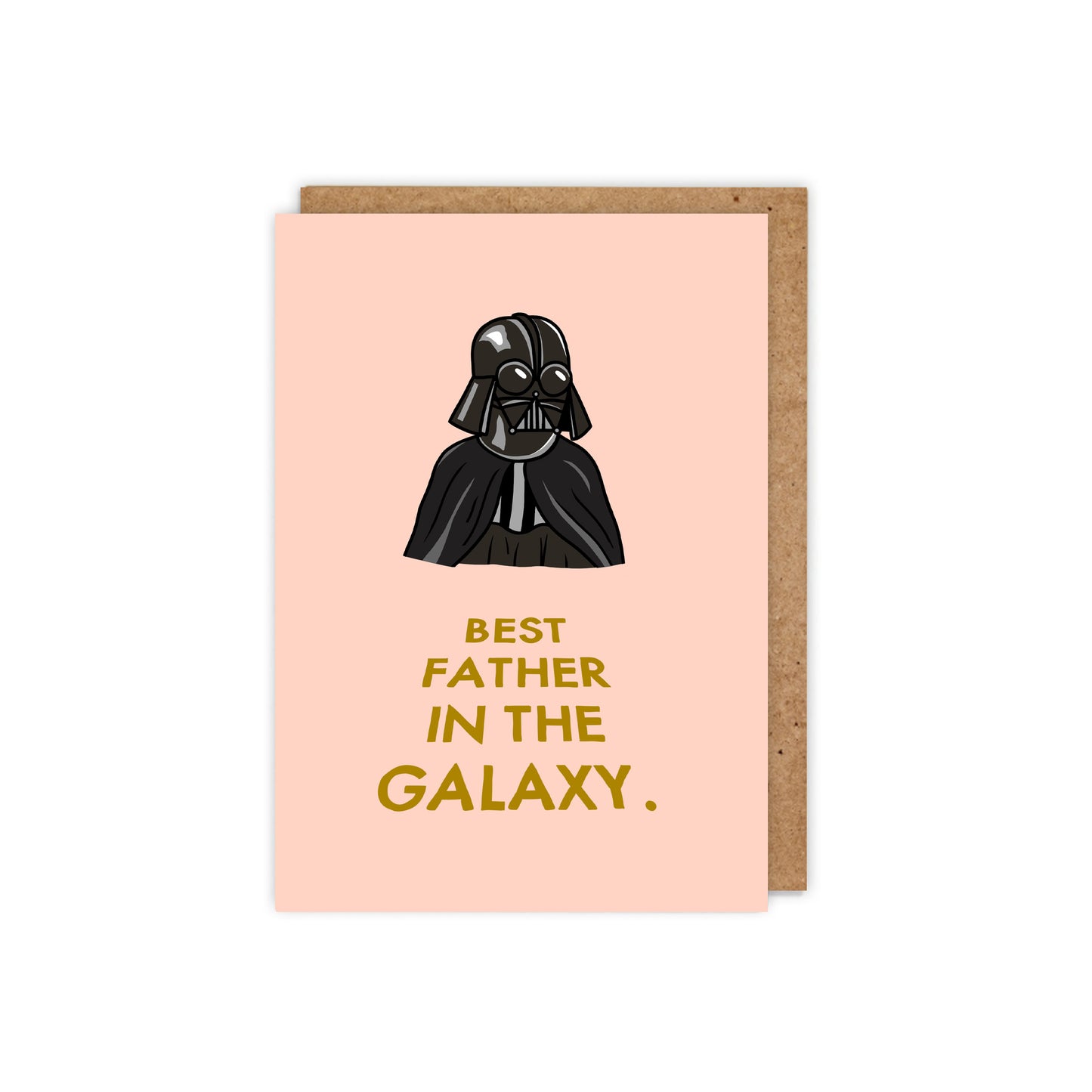 Best Father In the Galaxy. Star Wars inspired Father's Day Card
