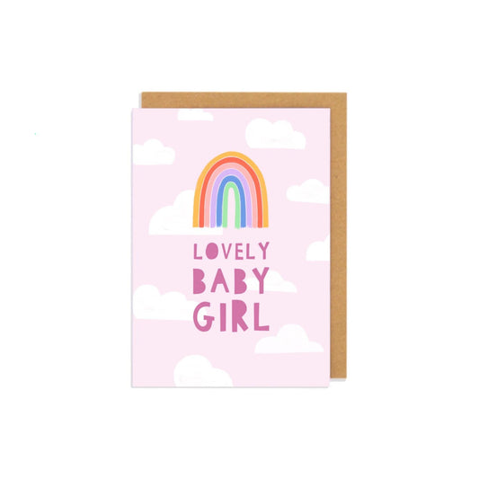 6 Pack Lovely Baby Girl Card