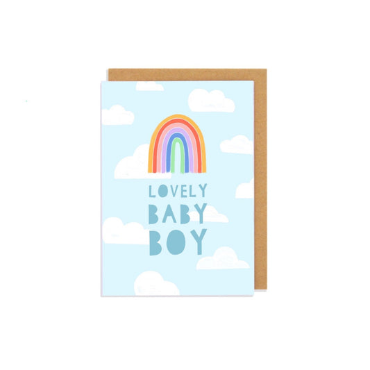 6 Pack Lovely Baby Boy Card
