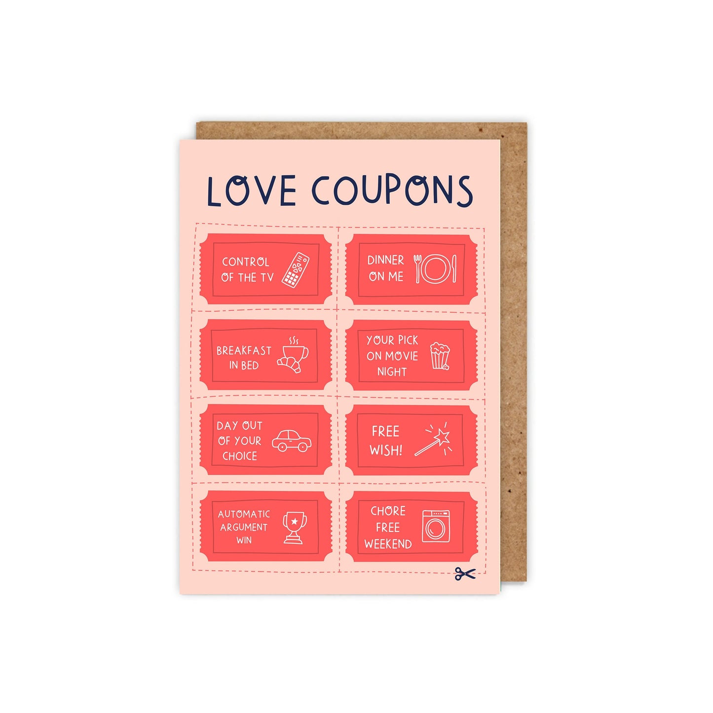 Love Coupons Card