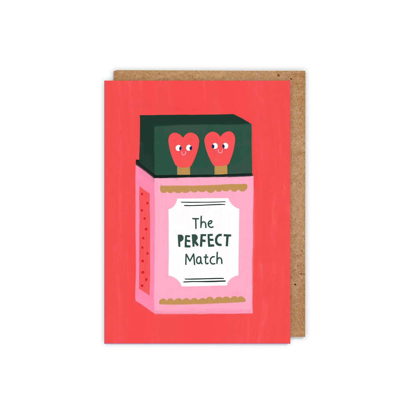 The Perfect Match Love Card
