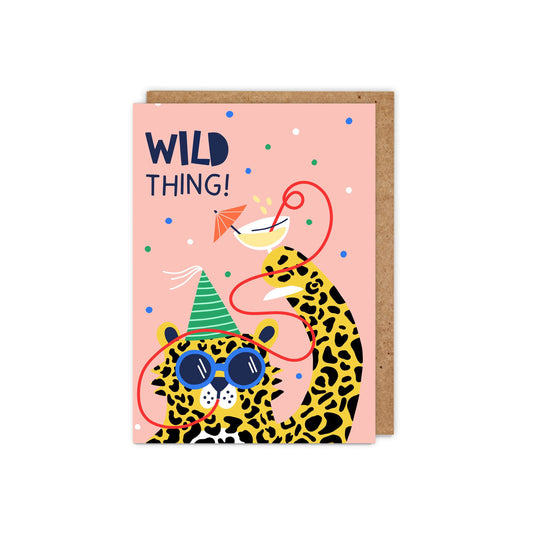 6 Pack Wild Thing! Birthday Card